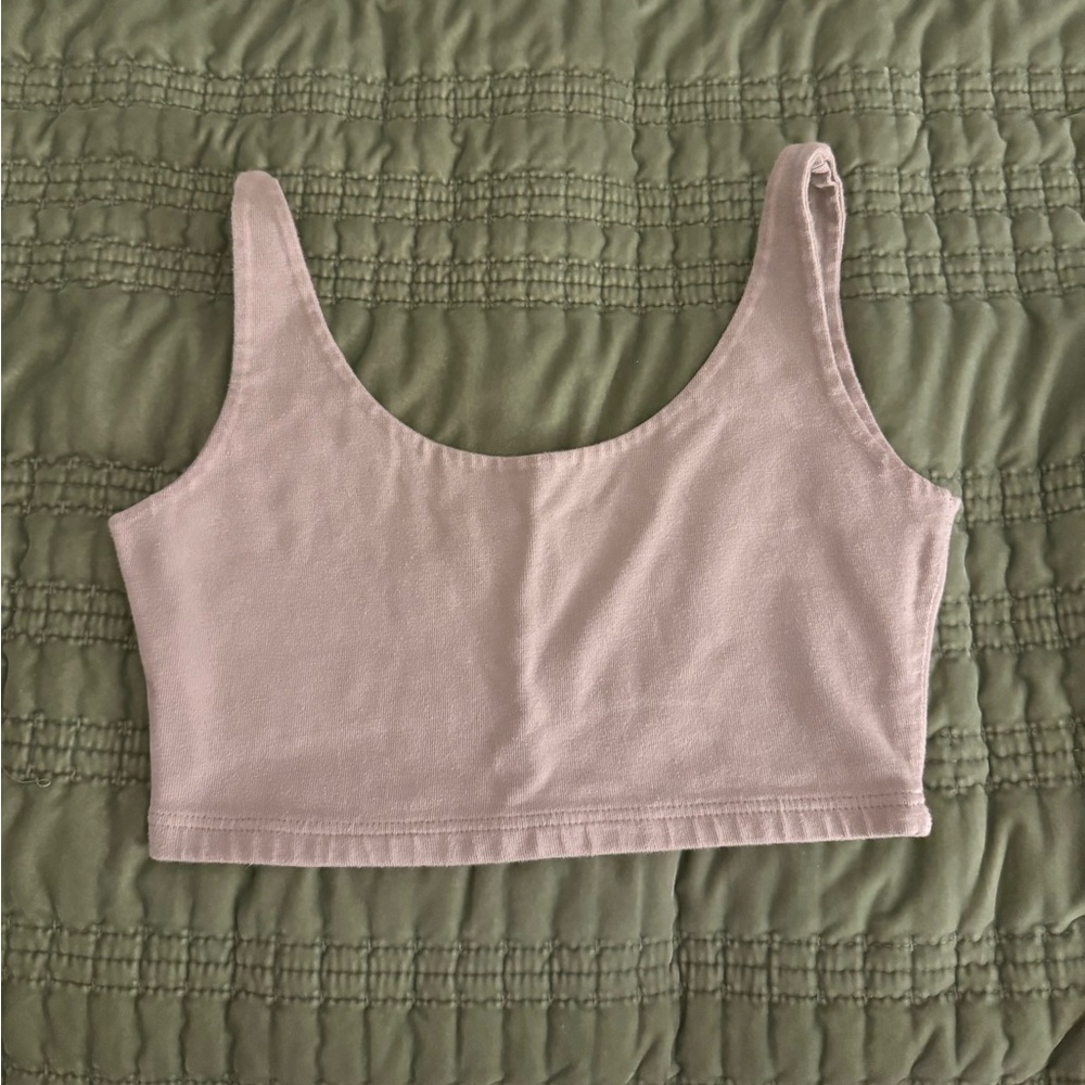 John Galt Lydia Tank Top in Taupe